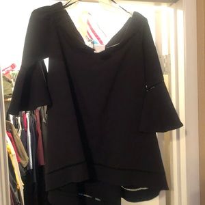 Off the shoulder designer top
